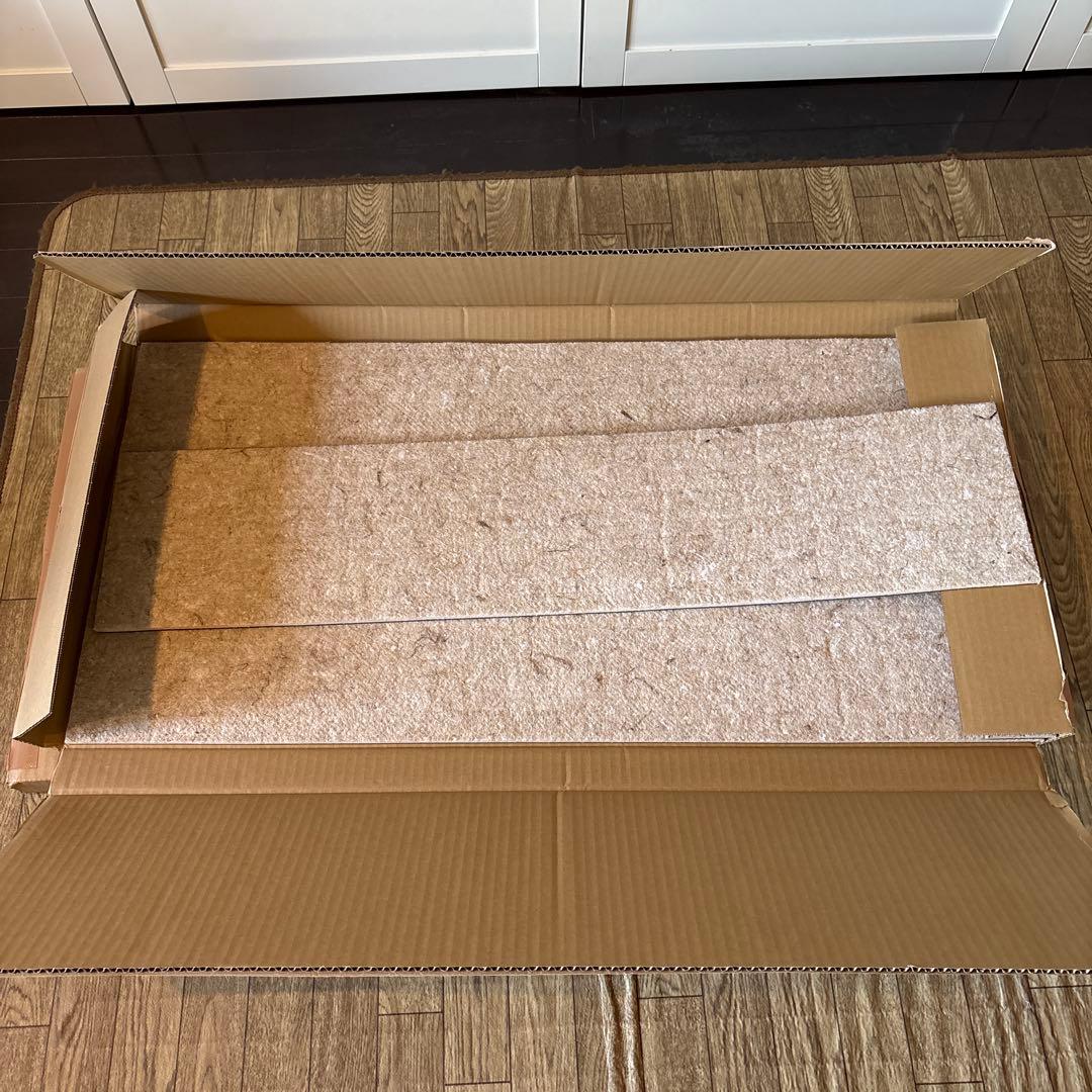 わんぱく応援マット（床遮音材） - アトピッコハウス　　1ケースとマット1.5枚