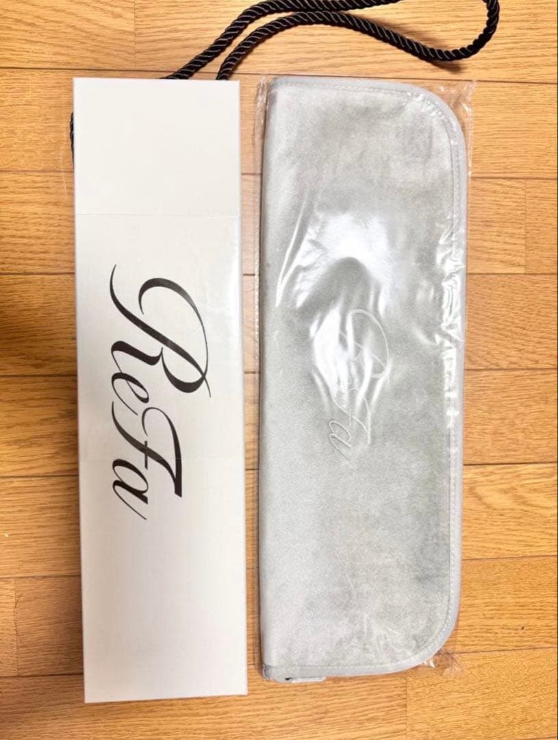 【新品未使用】ReFaパワーストレートヘアアイ ロンプロ 保証書&専用ケース付き
