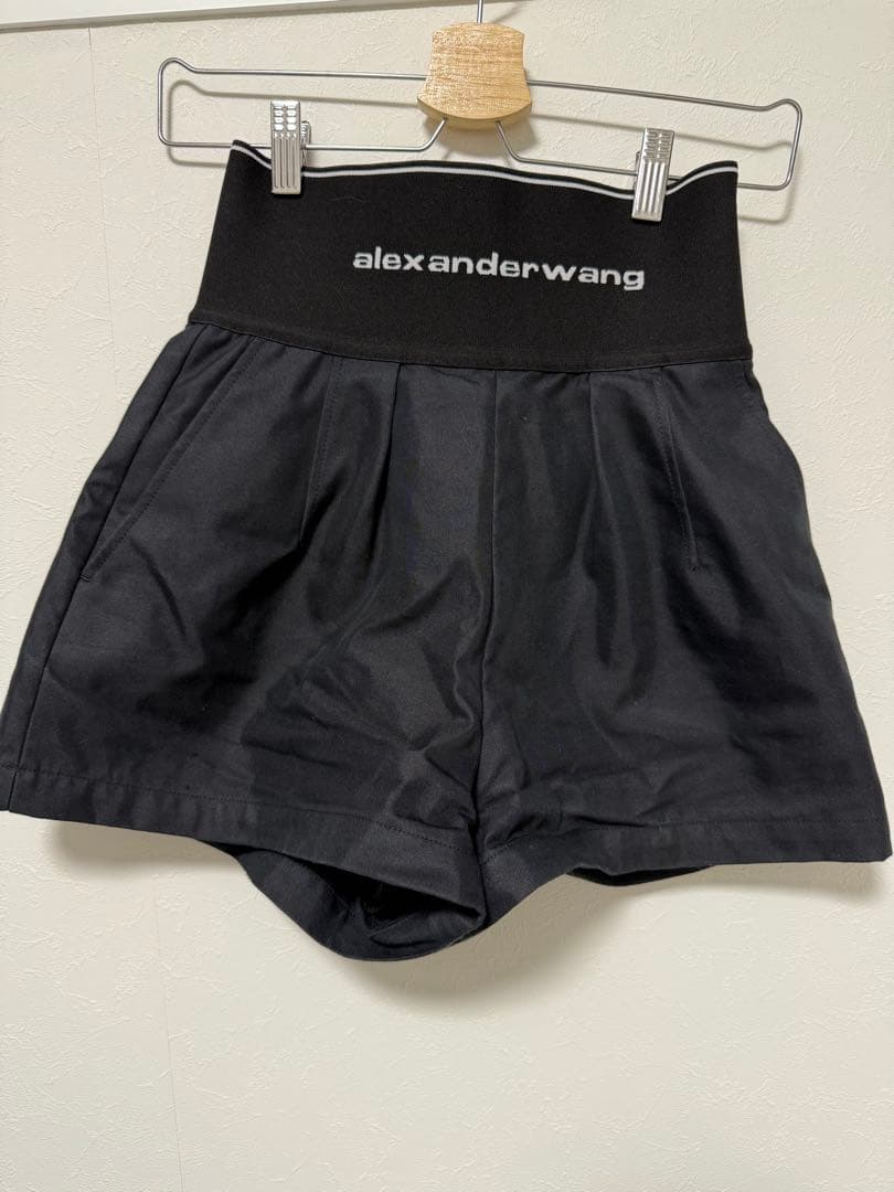 【AlexanderWang】ハイウエストロゴサファリショートパンツ