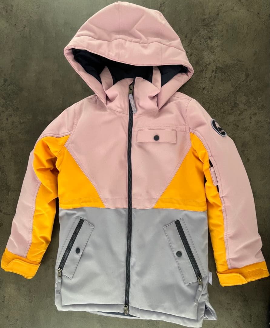 BURTON バートン ガールズ フード付きスキーウェア 130cm