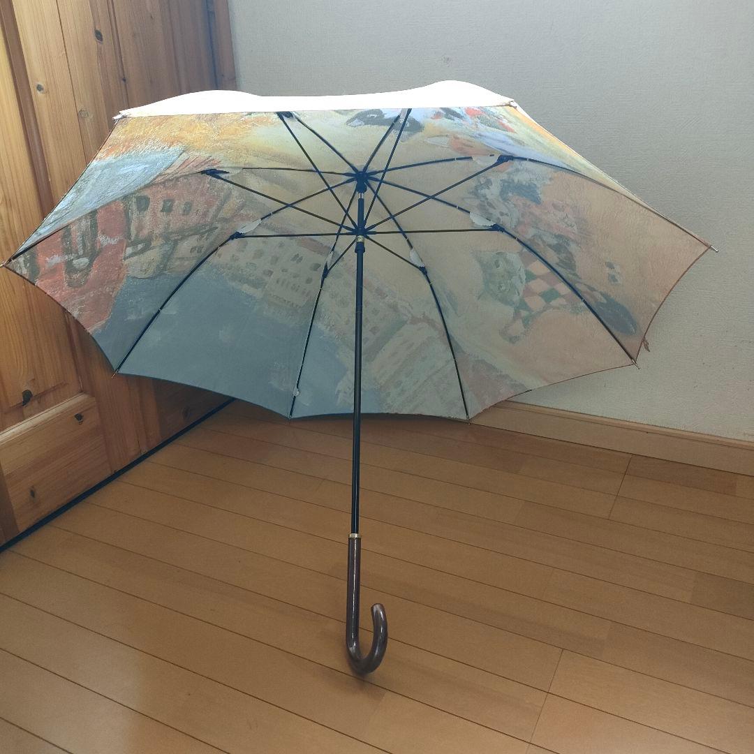 マンハッタナーズManhattaner’s 長傘 猫と街並み