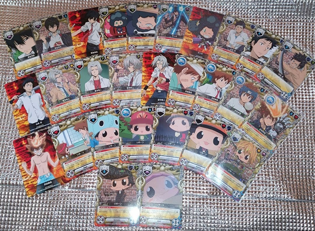 d*2様 家庭教師ヒットマンREBORN! リボーン CCG1弾 UR SR R