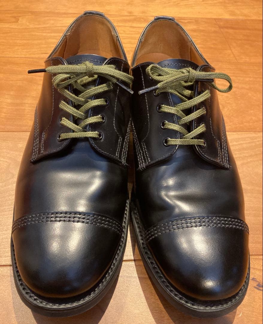 売り切り最終値下げ 新品UK8 サンダースミリタリーダービーシューズ 27㎝