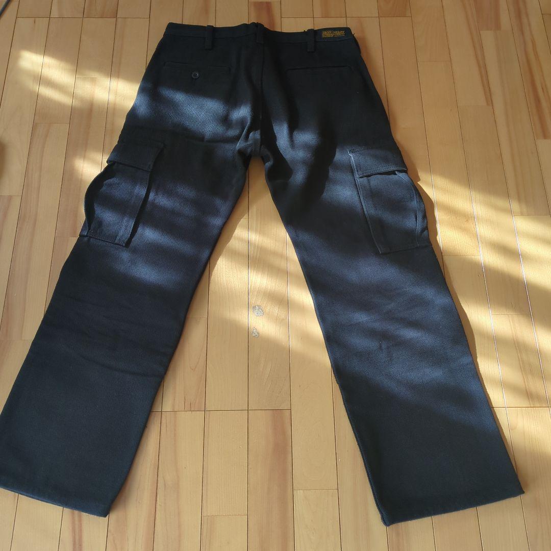 アイアンハート ダブルニーサージカーゴパンツ23oz ヘビーウェイト