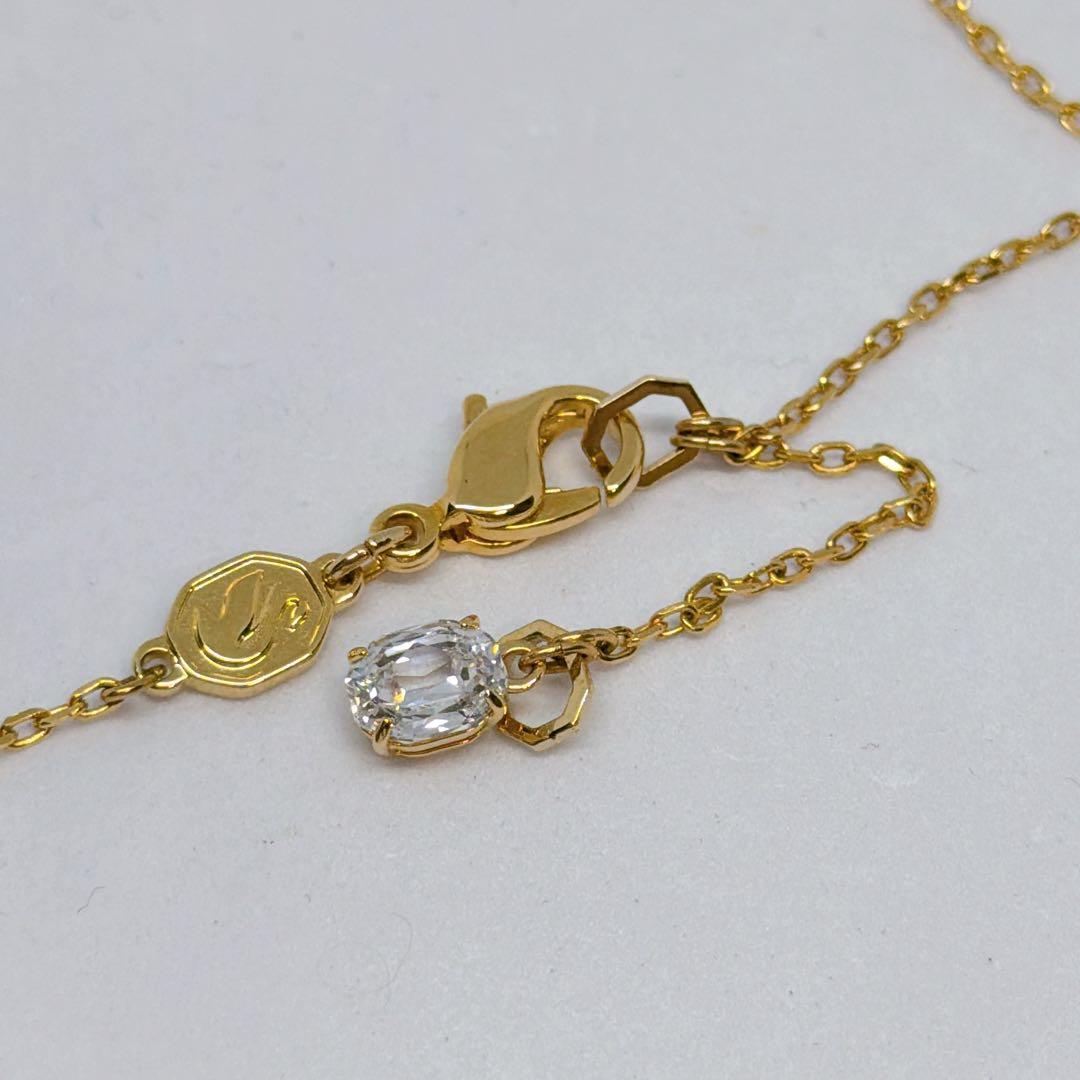 スワロフスキー Idyllia クローバー ペンダント ゴールド ネックレス