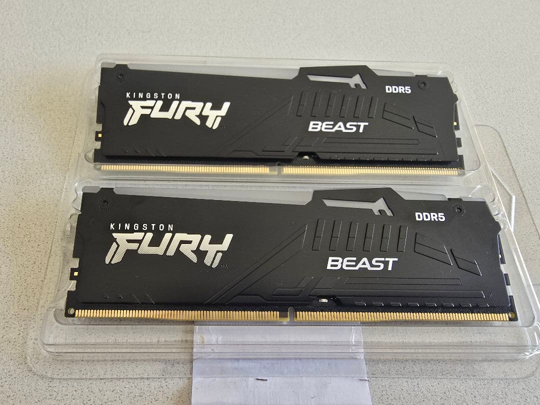 Kingston FURY Beast DDR5 RGB PCメモリ32GB