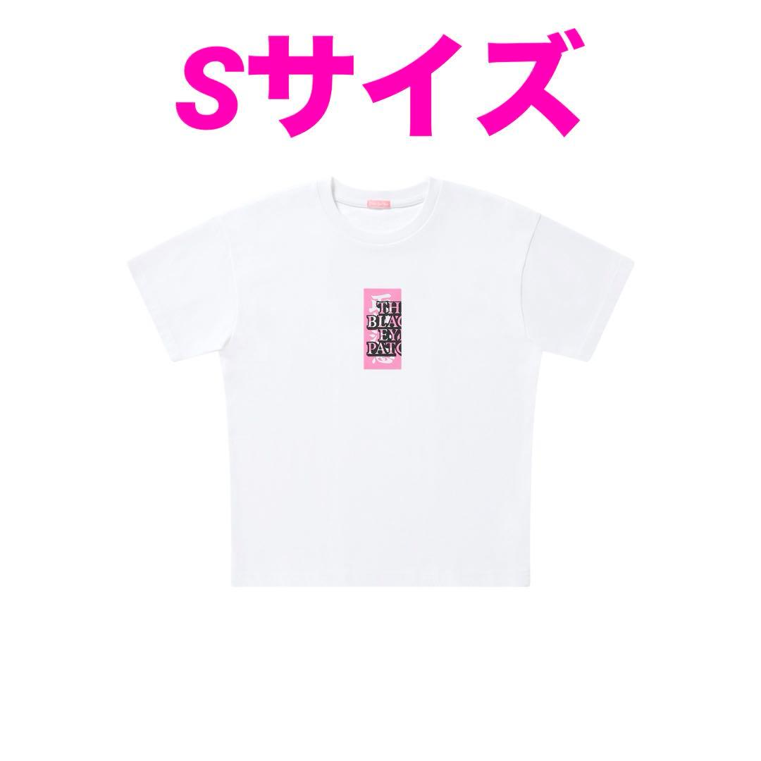 Sサイズ BLACK EYE PATCH HWC LABEL TEE WHITE