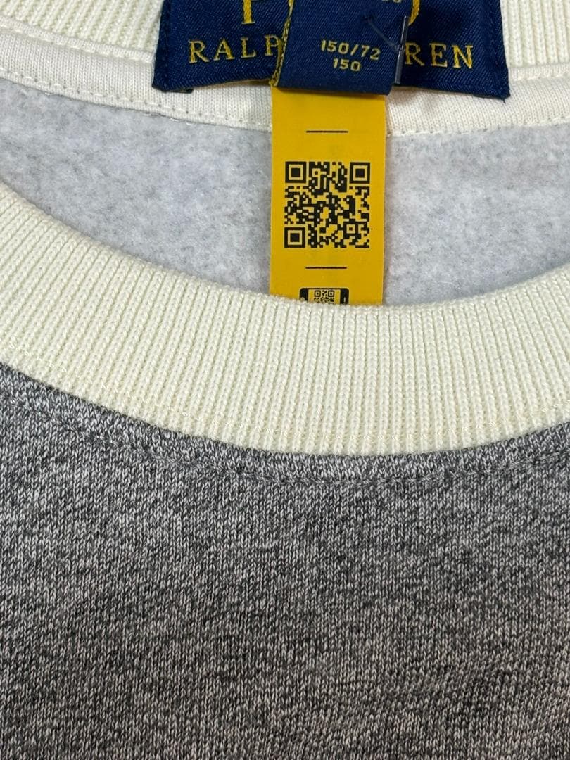 2025最新作新品ラルフローレン　ポロベア　トレーナーボーイズM150