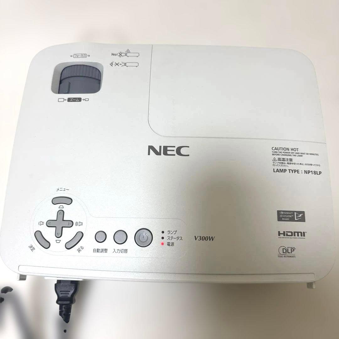 NEC NP-V300WJD プロジェクター