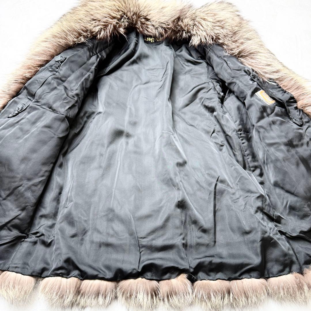 サガフォックス 2222 LUPIAN FUR シルバーフォックス 毛皮 金サガ