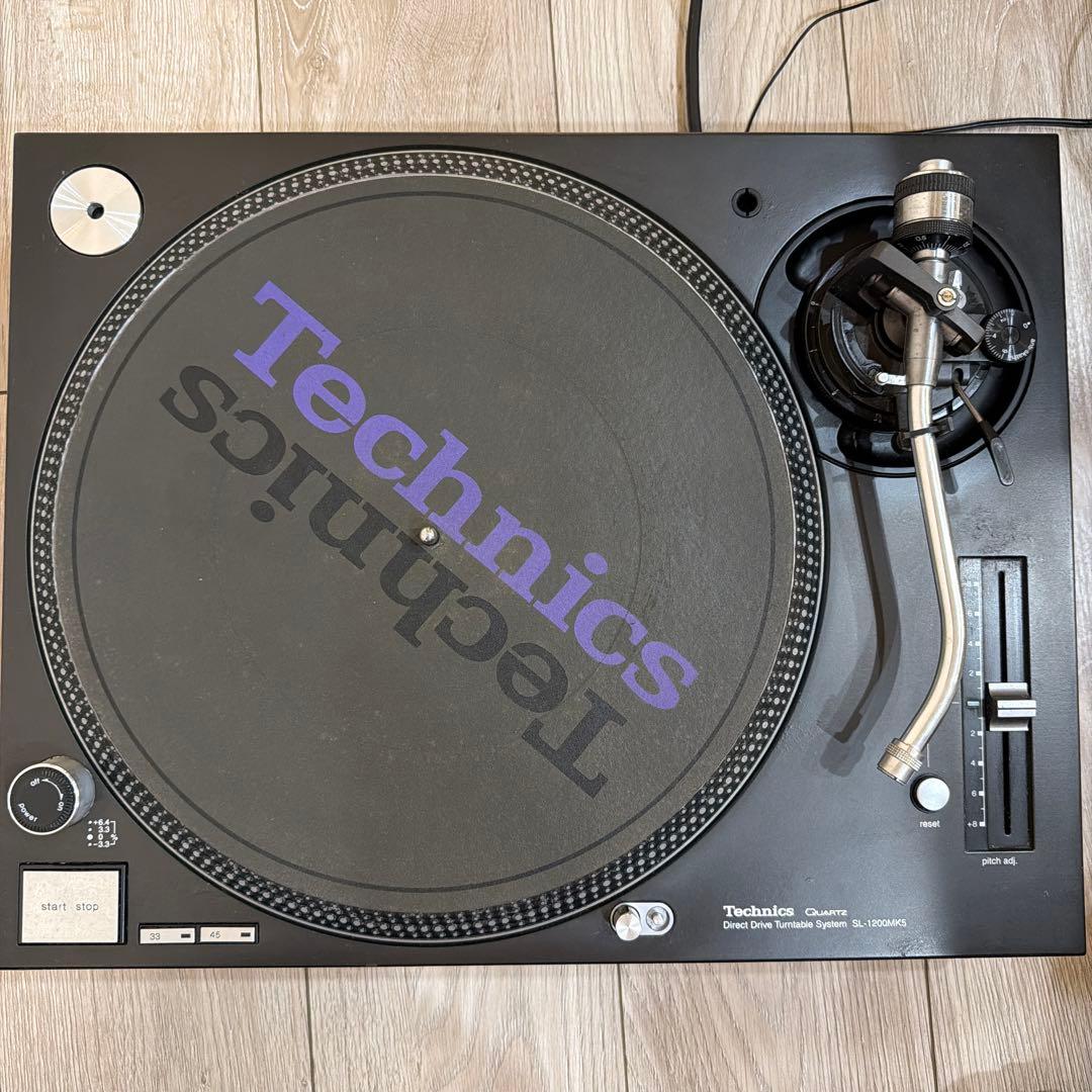 Technics SL-1200MK5 ブラック カートリッジ無し
