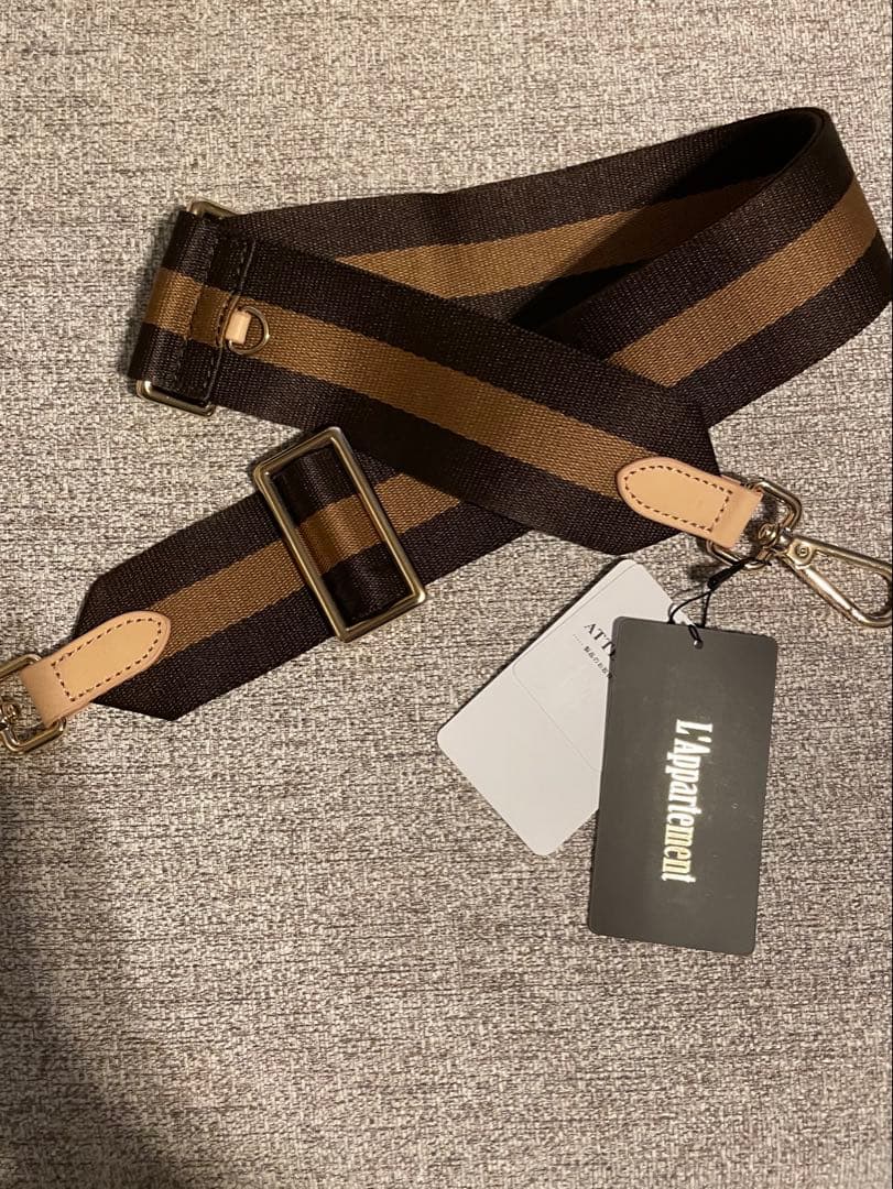 新品 GOOD GRIEF!/グッドグリーフ　Border Belt(5cm)