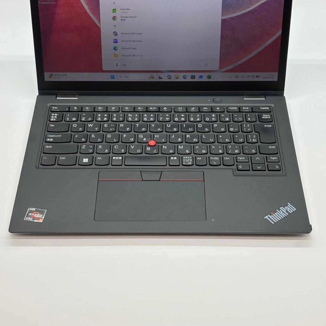 Windowsノート本体 ThinkPad L13 Yoga Gen3 Ryzen 5 PRO 5675U