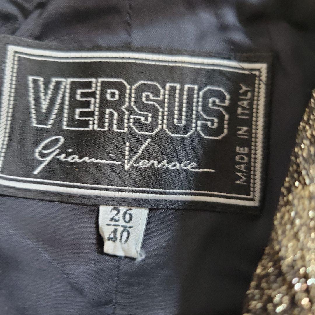 VERSUS テーラードジャケット レディース40　ゴールド