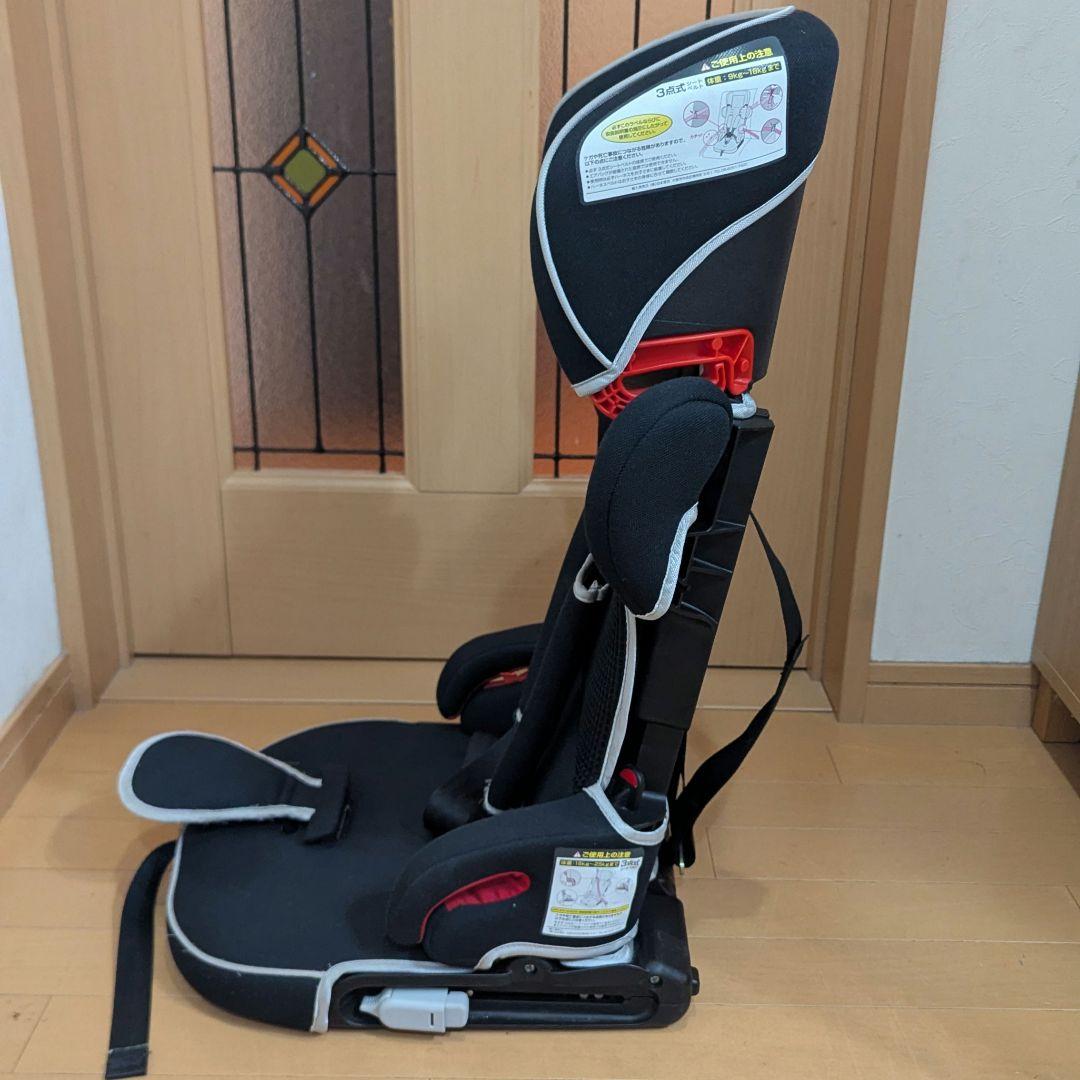 日本育児 トラベルベスト EC FIX ジュニアシートISOFIX ブラック