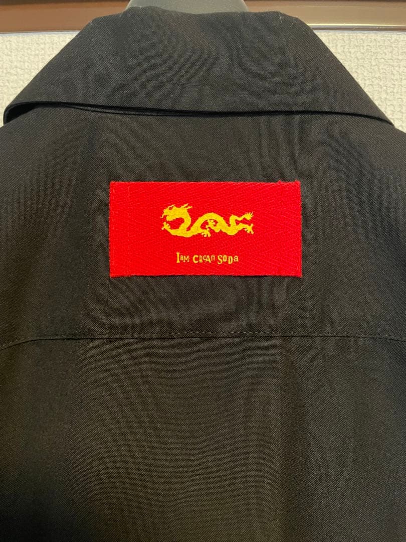 クリームソーダ　ボウリングシャツ