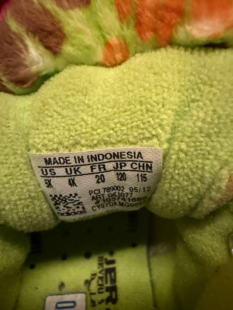 アディダス　ジェレミースコット　ベビー　キッズ　セット　希少　12cm