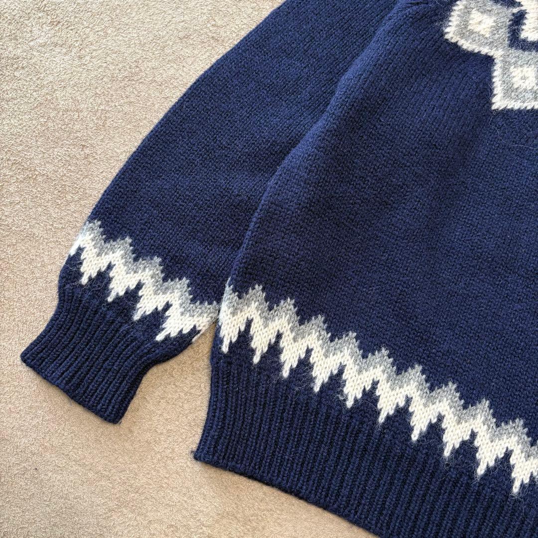 【極稀少】LL.Bean 80-90s ヴィンテージノルディックニット セーター