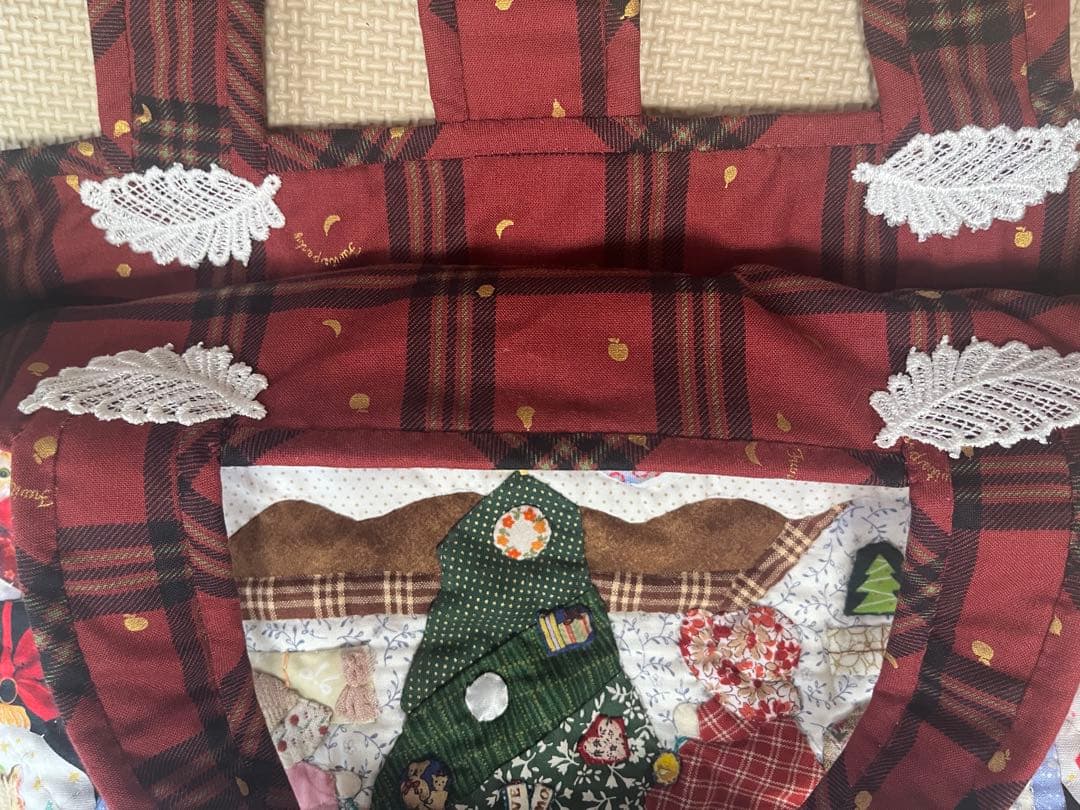 すーちゃんと猫サンタバック