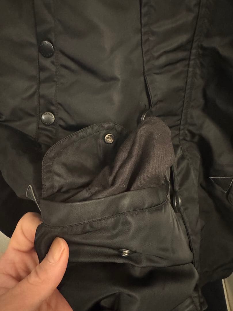 早い者勝ちSchott N3b サイズ38ミリタリージャケット ファー付き！