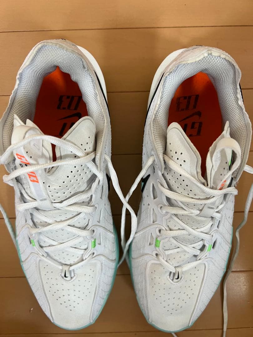 Nike AIR ZOOM G.T. CUT 3 EP ホワイト/ミント