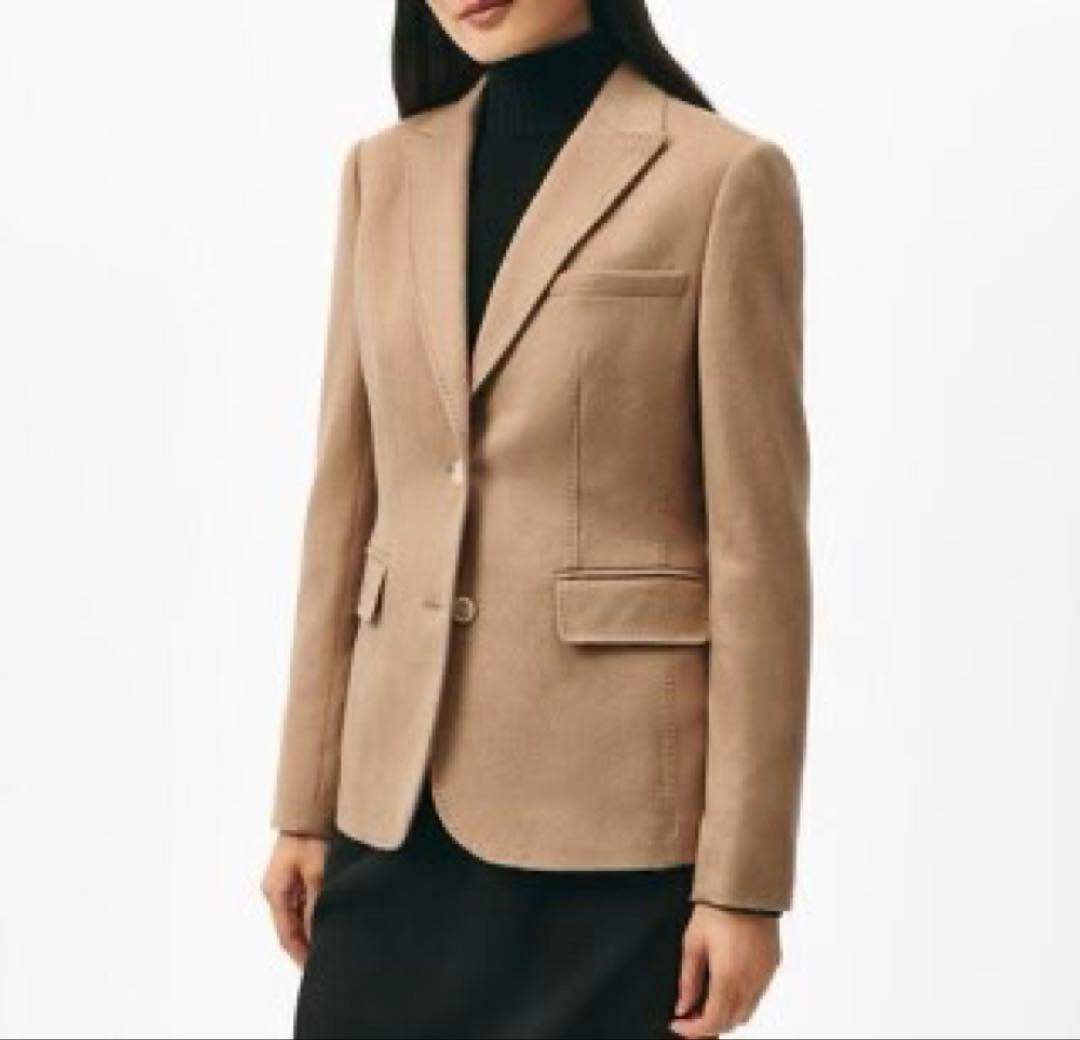 新品✨ブルックスブラザーズ✨キャメルヘア　ピークドラペルジャケット　Lサイズ