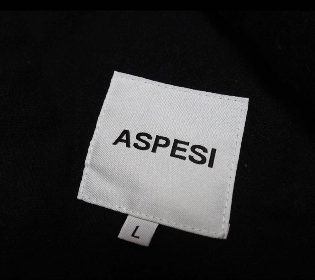 美品 ASPESI M-65 MINIFIELD WOOL VENTO 紺 L