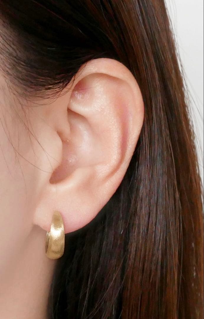 ヴァンドーム青山 フープピアス 片耳 K18