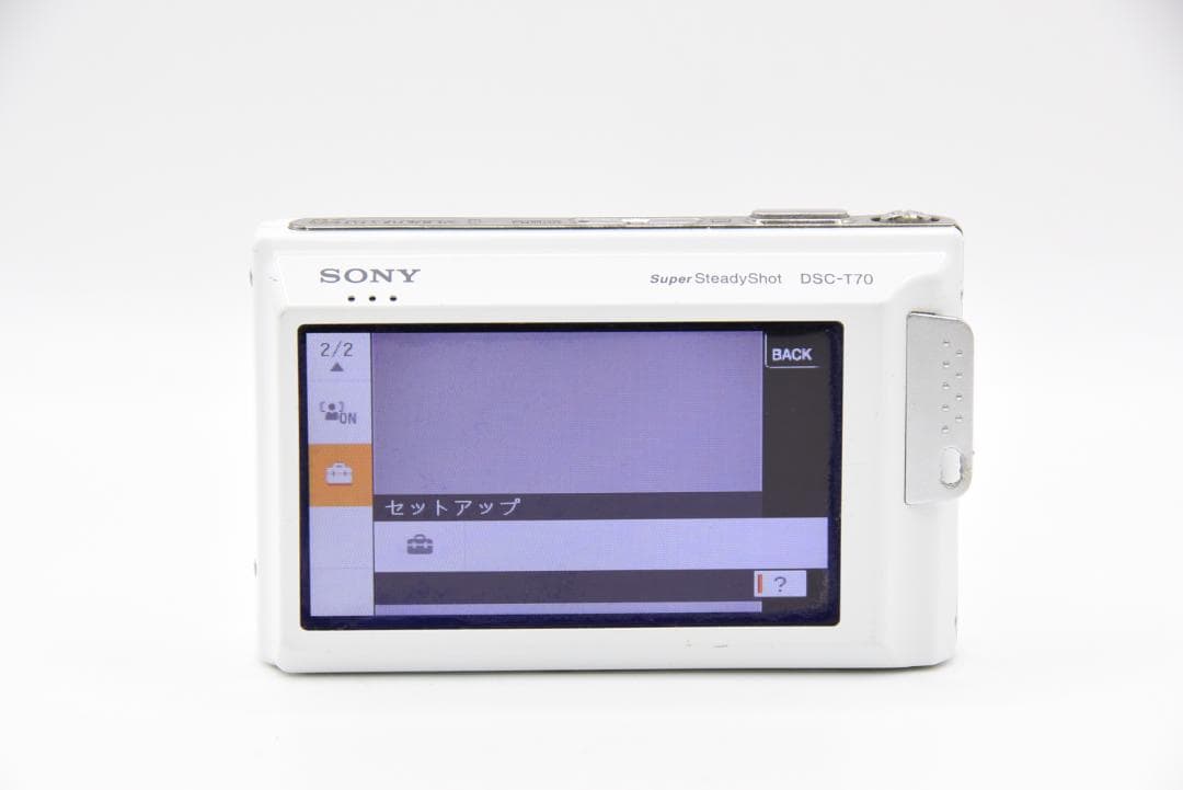 ■ 美品 ■ ソニー Sony Cyber-shot DSC-T70 ホワイト