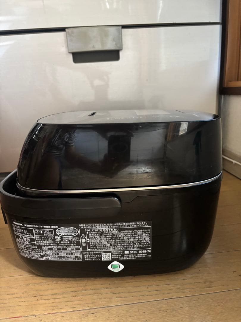 TOSHIBA真空圧力IHジャーRC-10VSV -2023年製 動作保証付き