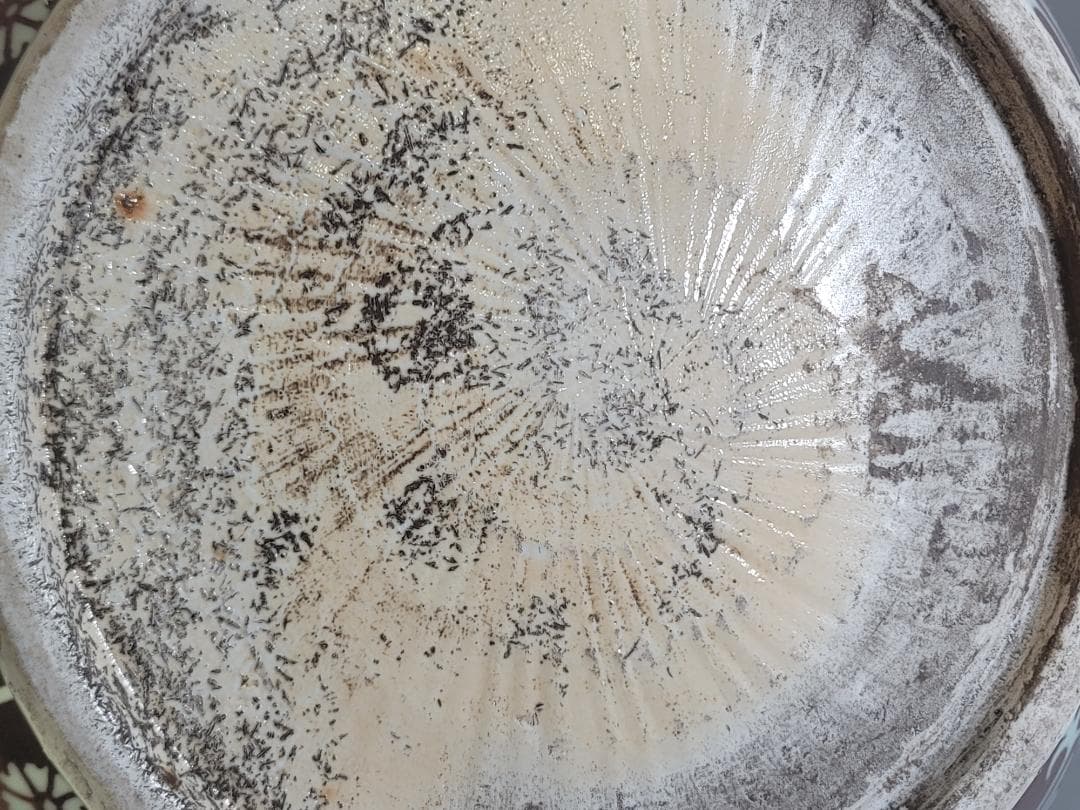 中国美術 釉裏紅 纏枝蓮花 双魚紋 大碗 DT471