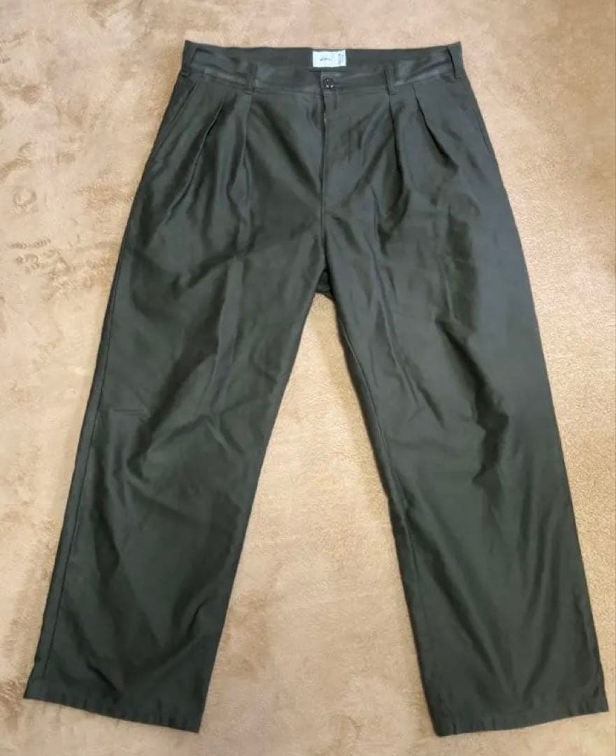 wtaps WRKT2501 オリーブドラブ ワークパンツ　XL