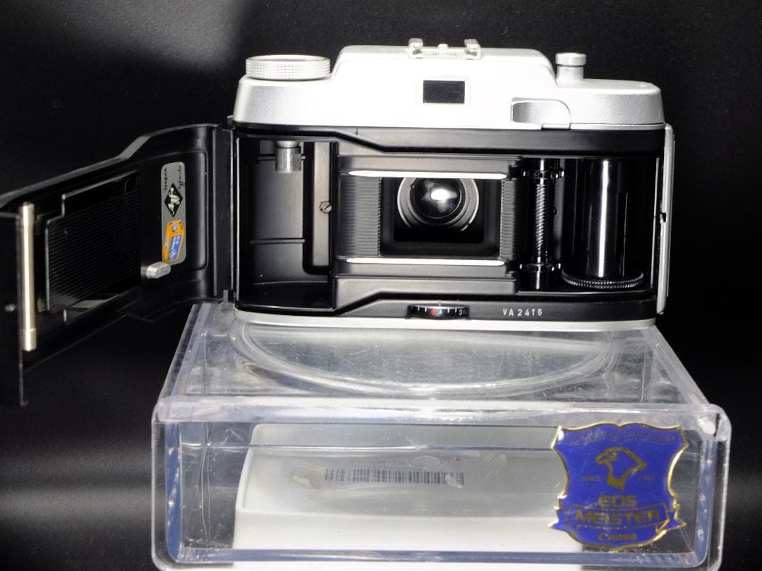 アグファ ジレッテ／カラーアグナー45mmf3.5革ケース付【実写確認済整備品】