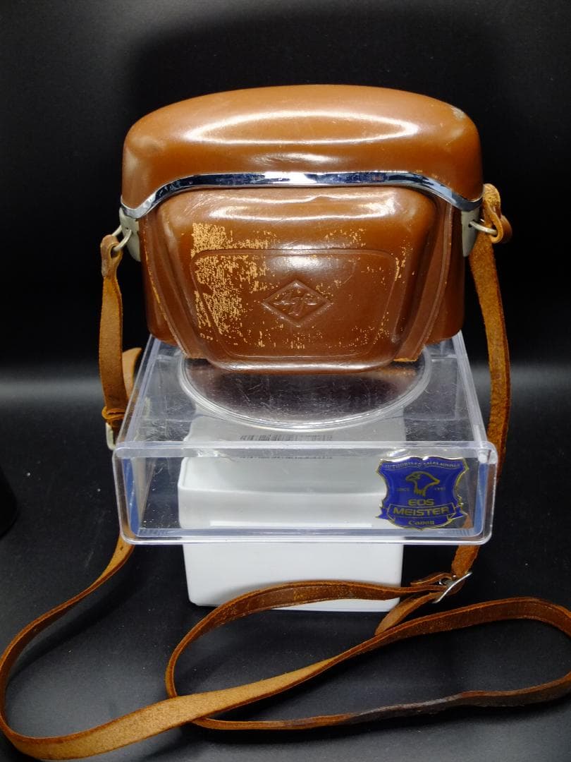 アグファ ジレッテ／カラーアグナー45mmf3.5革ケース付【実写確認済整備品】