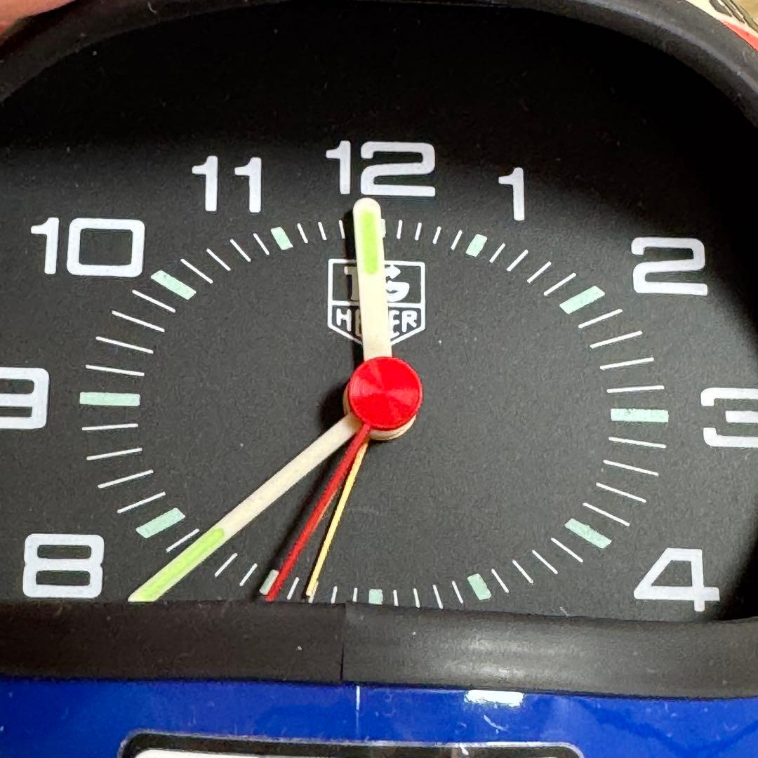 希少　タグホイヤー フォーミュラ1 アラーム　ヘルメットアラームクロック