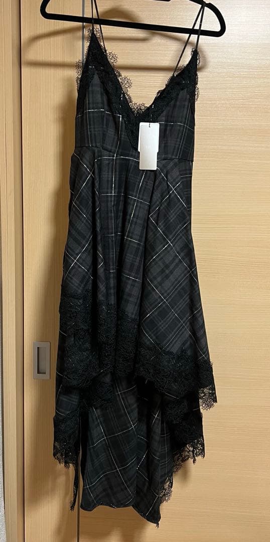 タータンチェックキャミワンピース HARE