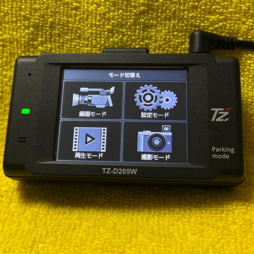 ☆美品☆整備品★内蔵電池交換済★ セルスターTZ-D205W SDカード付き