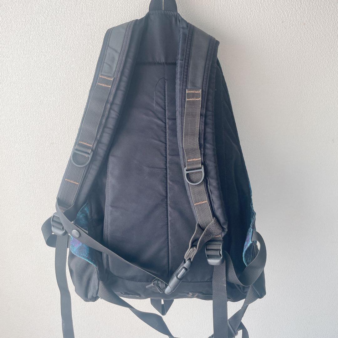 90s USA製 旧ロゴ GREGORY デイパック ブルータペストリー