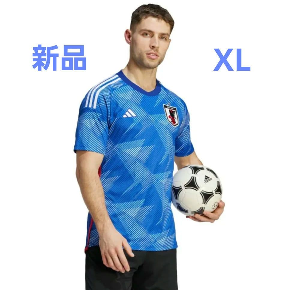 【新品】adidas 日本代表 オーセンティック ユニフォーム 半袖 Lサイズ
