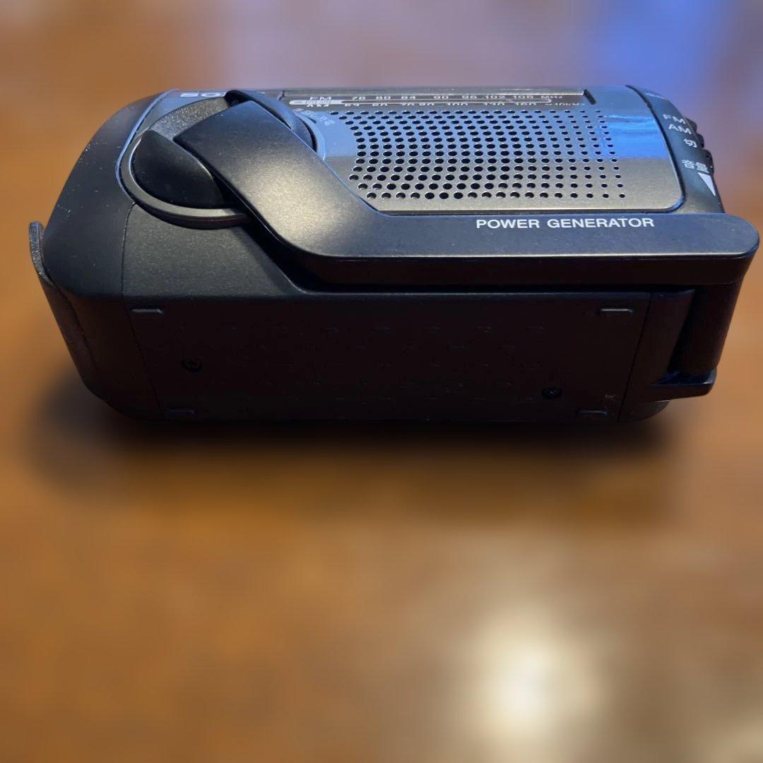 SONY 防災ラジオ ライト⭐️ソーラー&手回し&電池