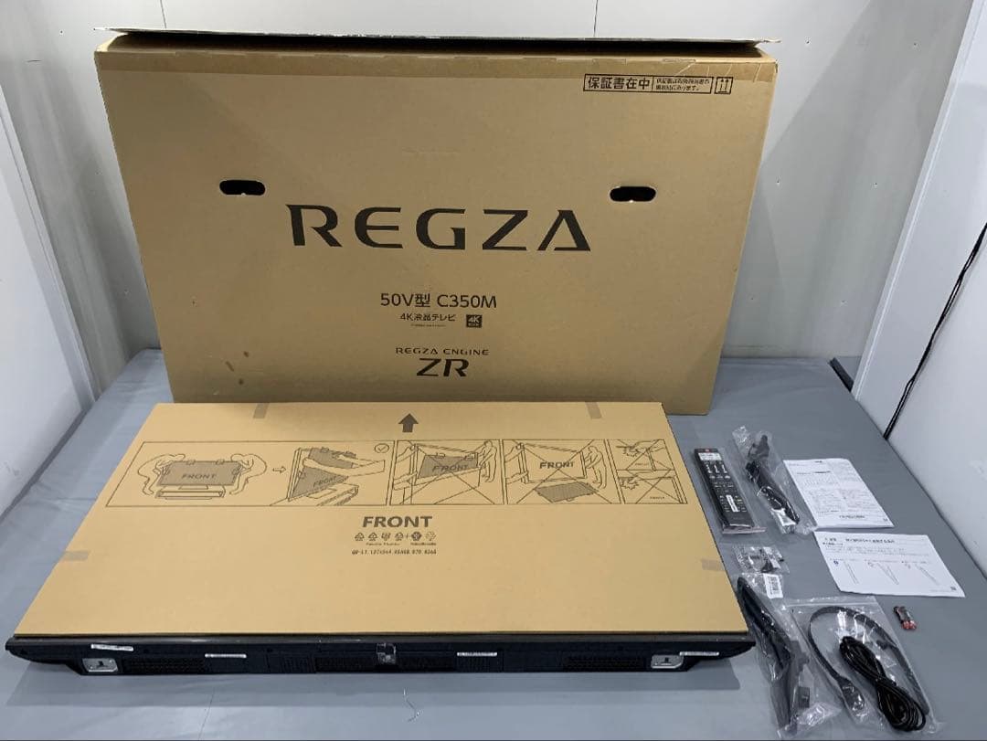 ちよさん　最新25年製 REGZA 50インチ 4K液晶 50C350M