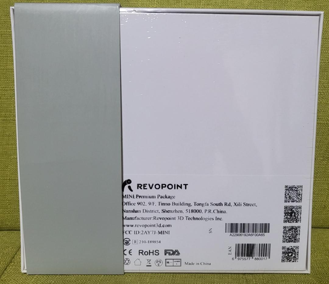 REVOPOINT MINI 3DスキャナーとStabilizer