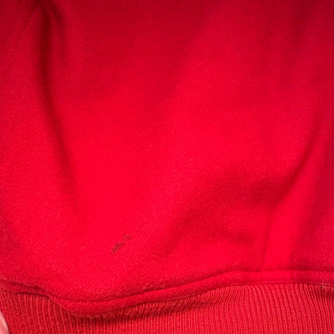 イッセイミヤケ　ヴィンテージ　赤　ブルゾン　MA-1風