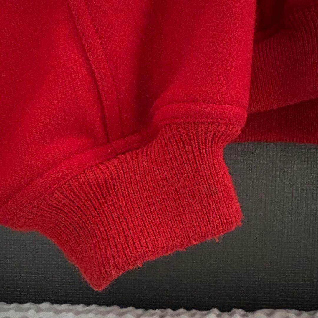 イッセイミヤケ　ヴィンテージ　赤　ブルゾン　MA-1風