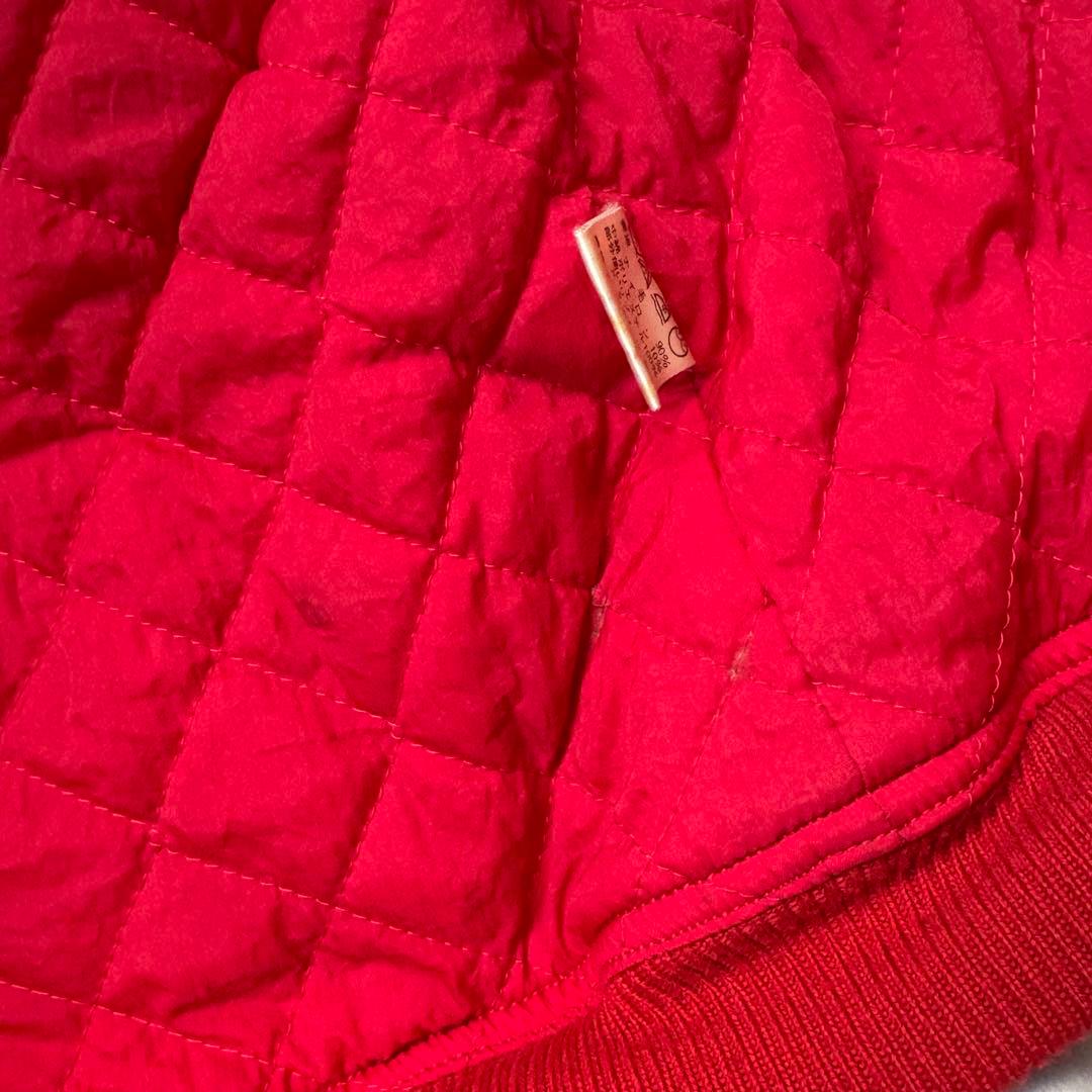 イッセイミヤケ　ヴィンテージ　赤　ブルゾン　MA-1風