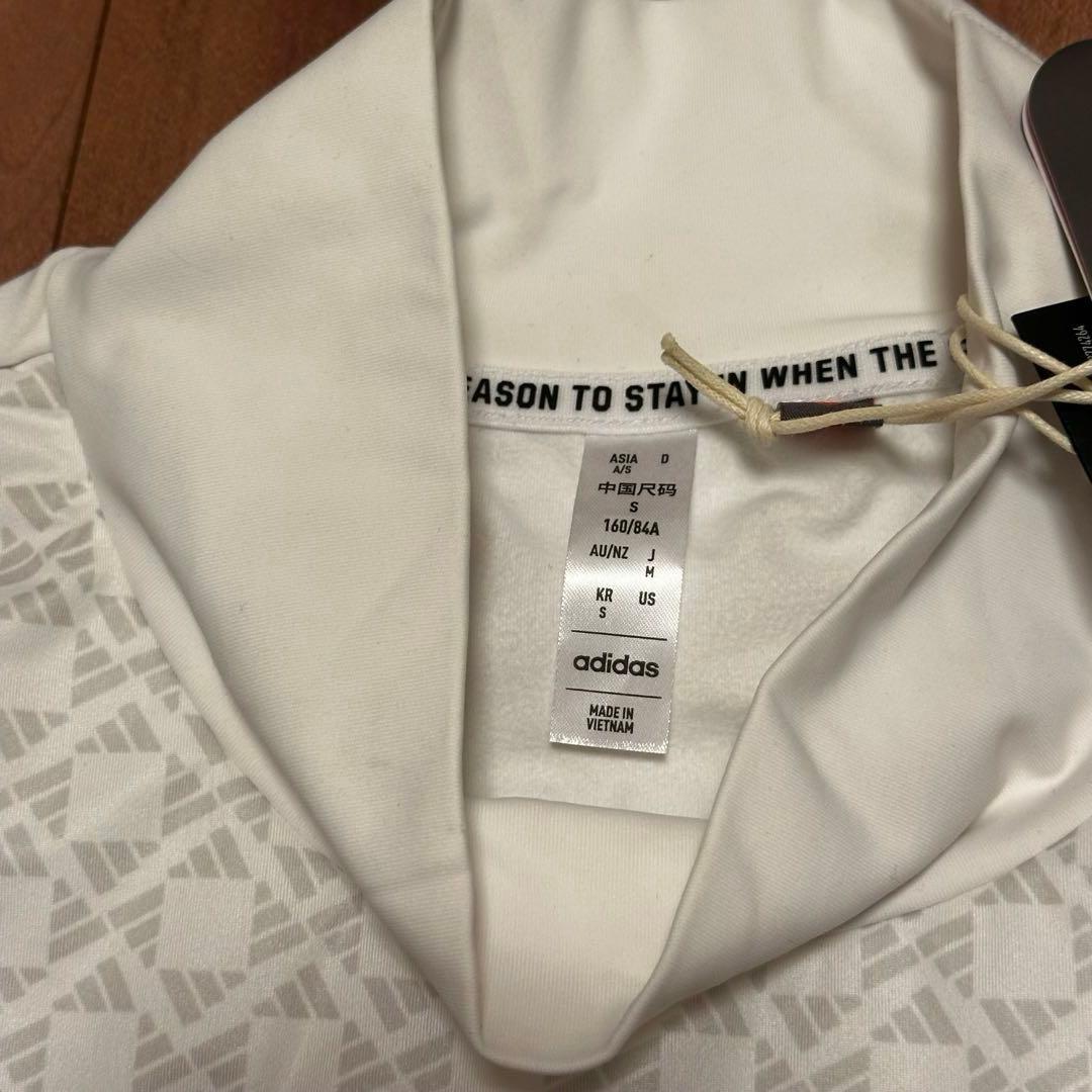 キルト生地　長袖モックネック　極暖　秋冬　真冬　防風　裏起毛　税込19,800