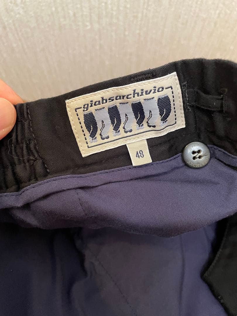 giab's ARCHIVIO MASACCIO 48ブラック永久クリース仕様