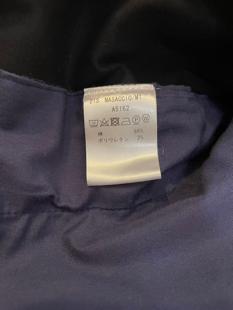 giab's ARCHIVIO MASACCIO 48ブラック永久クリース仕様