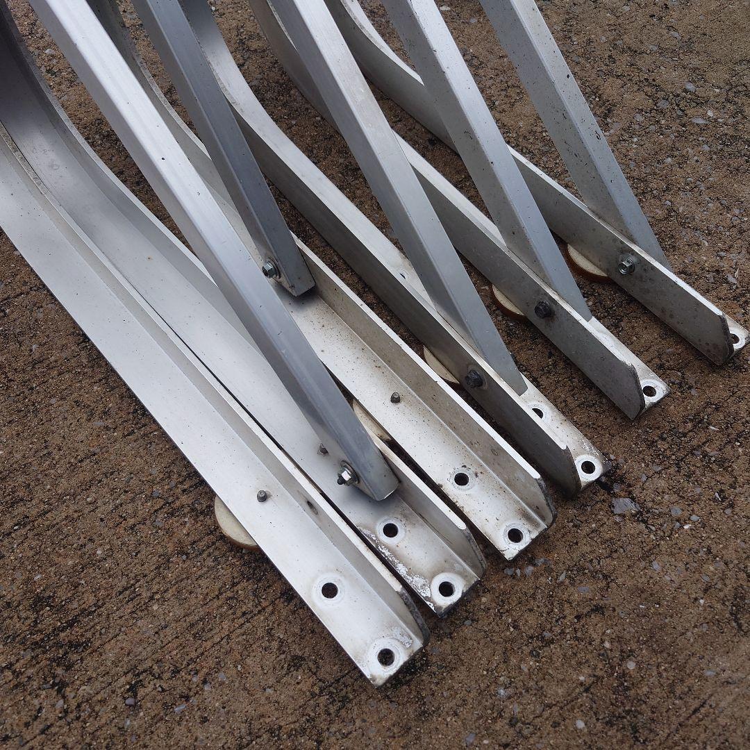 サイドバンパー　日本フルハーフ　いすゞフォワードで使用