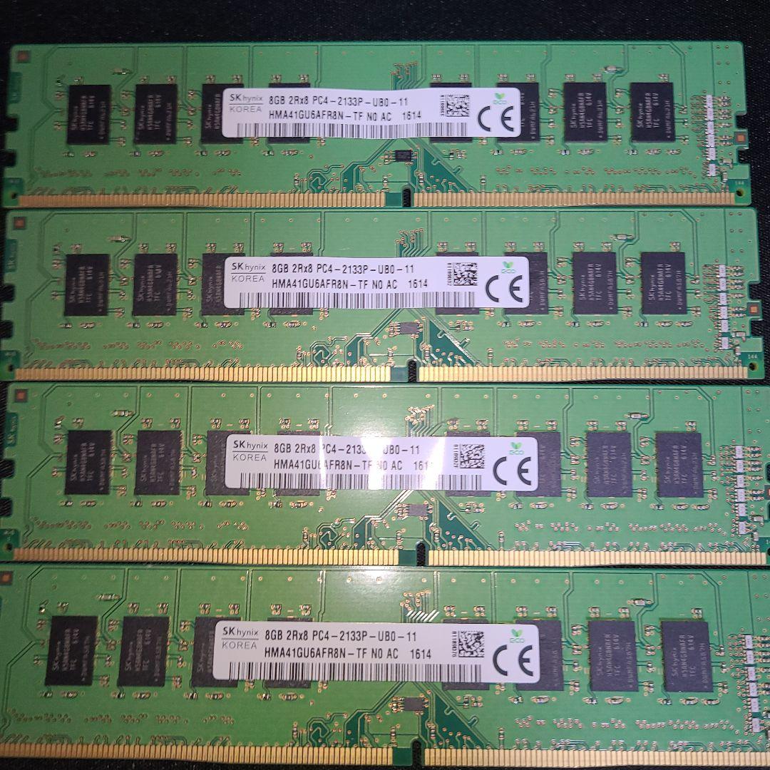 SKhynix DDR4 8GB×4 32GB